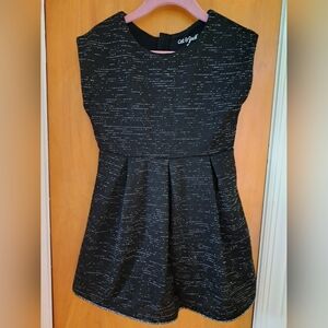 Cat & Jack Black Fit and Flare Sleeveless Dress